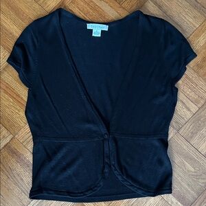 White House Black Market Black Cardigan